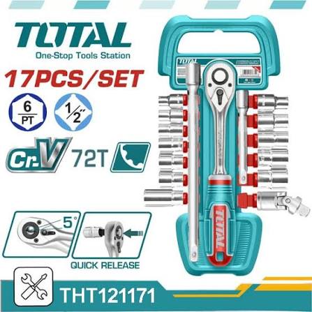 Socket Set / সকেট সেট / গুটি সেট/Total-THT121171