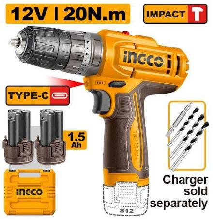 Cordless Impact Drill/Drill /Impact Drill/Ingco-CIDLI12206