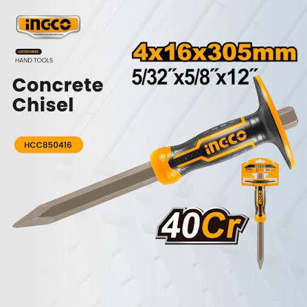 Concrete  Chisel / বাটালি / কাঠ কাটার ছেনি / Chisel/Ingco-HCC850416