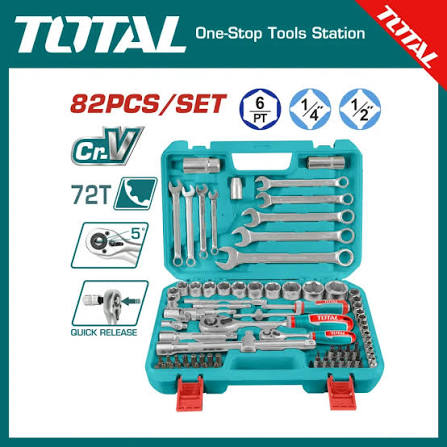 Socket Set / সকেট সেট / গুটি সেট/Total-THT421802