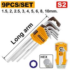 Screw Driver  Hex key  / স্কুরু ড্রাইভার/ এলেনকি/ Hex key/Ingco-HHK11091