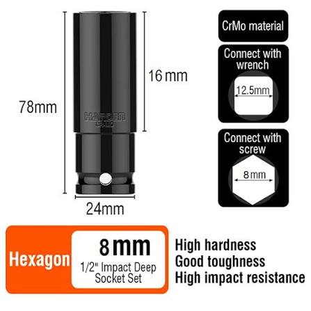 Socket / Deep Impact Socket / সকেট/Harden-536538
