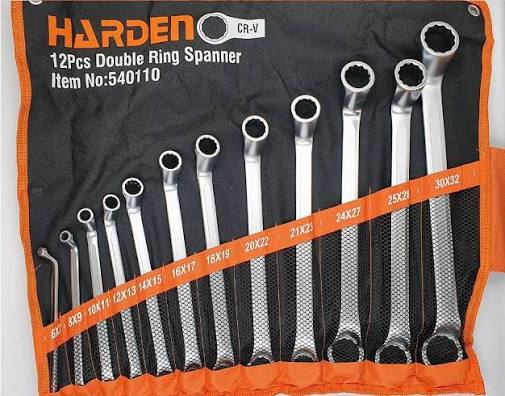 Ring spanner  Set /রেঞ্চ/ ডাল / wrench/ সকেট/ Ring set/Harden-540110