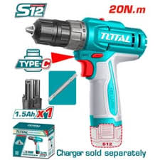 Cordless Drill / Impact Drill / Drill / ড্রিল মেশিন/Total-TDLI122061