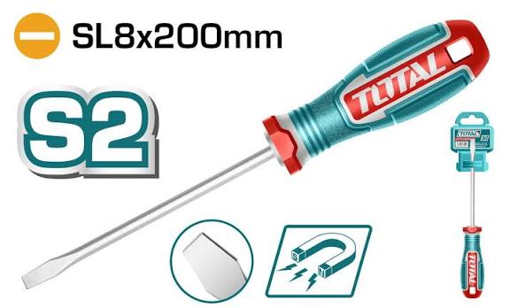 Screw Driver Phillips / স্ক্র ড্রাইভার/Screw Driver/Total-TSDSL8200