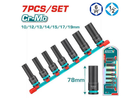 Socket Set / সকেট সেট / গুটি সেট/Total-THKISD12073L