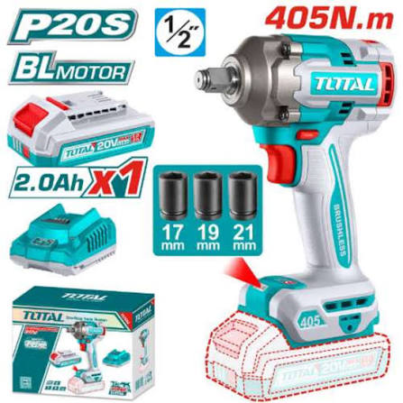 Cordless Impact Wrench/ Wrench / রেঞ্জ / Impact Wrench/Total-TIWLI20455