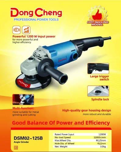 Angle Grinder/Grinder/গ্রাইন্ডার/Dong Cheng-DSM02-125B