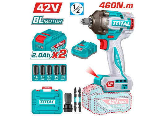 Cordless Impact Wrench/ Wrench / রেঞ্জ / Impact Wrench/Total-TIWLI42462