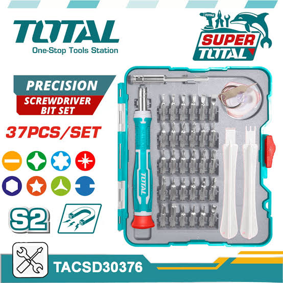 Screw Driver Set / স্ক্র ড্রাইভার/ Tool Set / Tools set/Total-TACSD30376