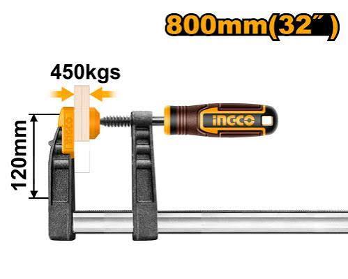 Spring Clamp /  clamp/ চিমটা/ F clamp/Ingco-HFC021203