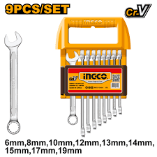 Spanner Set /রেঞ্চ/ ডাল / wrench/ সকেট/ Ring set/Combination Spanner set/Ingco-HKSPA1096