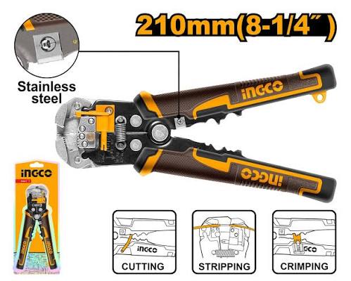 Wire Stripper / তার ছেলার মেশিন / তারের আবরন ছড়ানো যন্ত্র/Ingco-HWSP102418