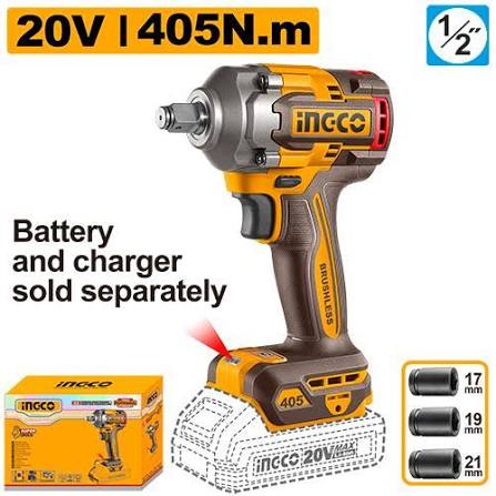 Impact Wrench Cordless/ Impact Wrench / Wrench/Ingco-CIWLI2055