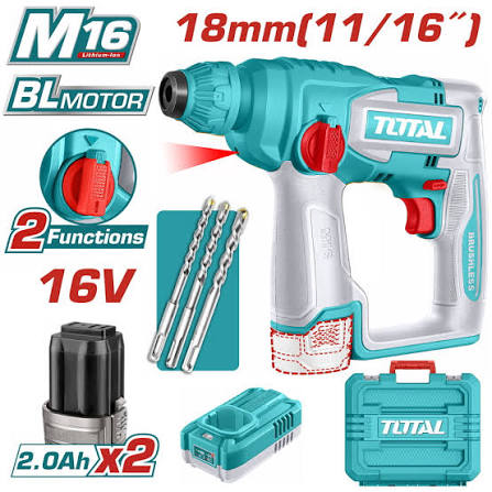 Rotary Hammer/ Hammer / হ্যামার/ Drill/ Cordless Rotary Hammer/Total-TRHLI16168