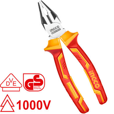Insulated combination Pliers / Pliers /প্লাস/ Cutting/ Insulated Pliers/Ingco-HICP28208