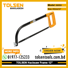 Saw/ Hacksaw frame/ লোহার করাত/Tolsen- 30053