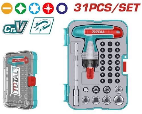 Screw Driver / স্ক্র ড্রাইভার/ Tool set/ Tools Set/Total-TACSD30316