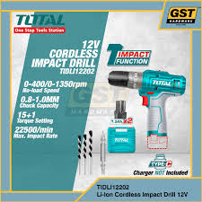 Cordless Impact Drill/Impact Drill/Drill/Total-TIDLI12202