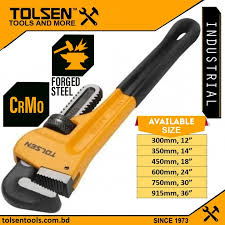 Pipe Wrench / Wrench Pipe / পাইপ রেঞ্জ / Wrench/Tolsen-10068