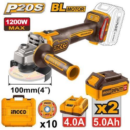 Cordless Angle Grinder/Angle Grinder /Grinder /Ingco-CAGLI2210032