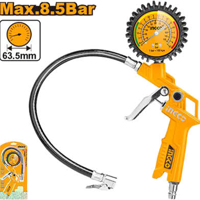 Air Tire inflating Gun/ Tire inflating gun/ Air Gun /হাওয়া নজেল/Ingco-ATG0601