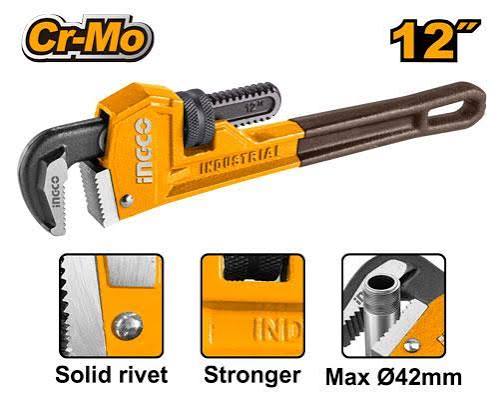 Wrench Pipe / পাইপ রেঞ্জ/ Pipe Wrench/Wrench/Ingco-HPW0812