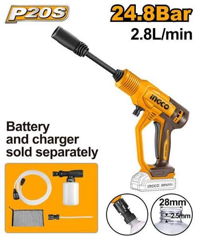 Cordless Pressure Washer/ Washer / ওয়াসার/Ingco-CPWLI2036