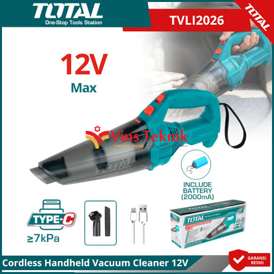 Cordless Vacuum Cleaner/ Vacuum Cleaner / Cleaner / ক্লিনার/Total-TVLI2026