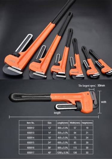 Pipe Wrench / Wrench Pipe / পাইপ রেঞ্জ / Wrench/Harden-600814