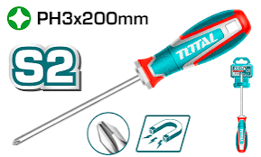 Screw Driver Phillips / স্ক্র ড্রাইভার/Screw Driver/Total-TSDPH3200